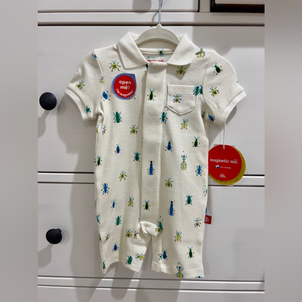 MAGNETIC ME JUST WING IT ROMPER -Size 0-3m (NWT)